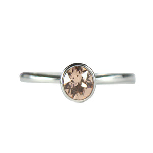 Round Adjustable Stackable Ring R415